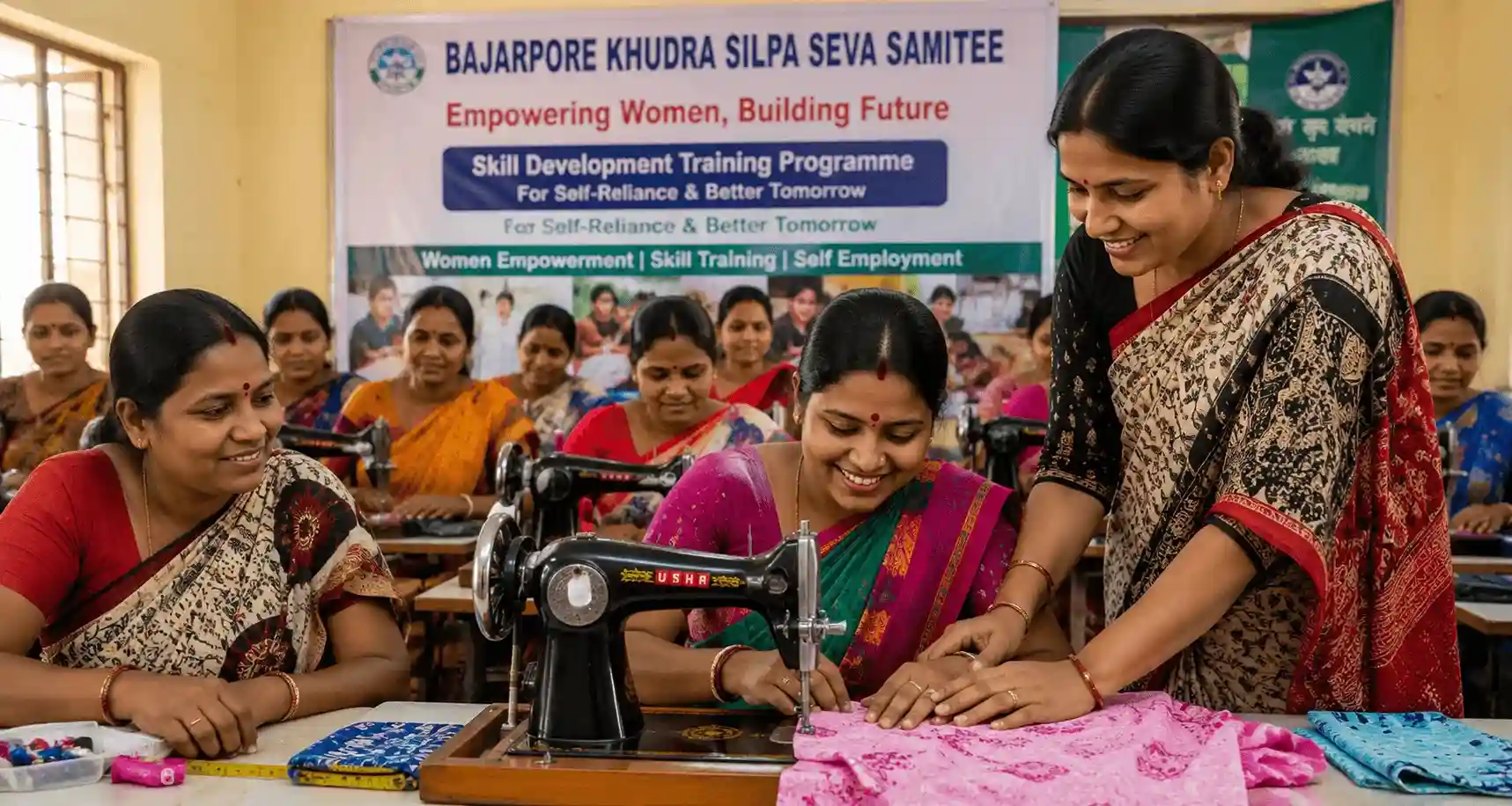 Bajarpore Khudra Silpa Seva Samitee community work